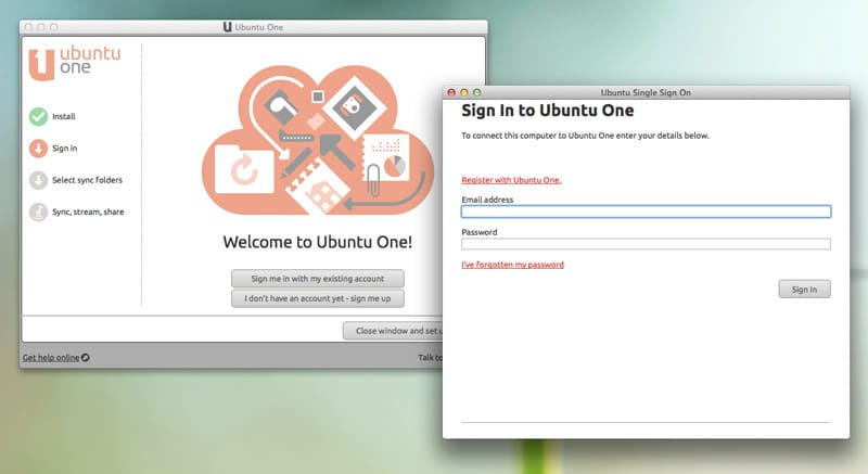 ubuntu one foe os x