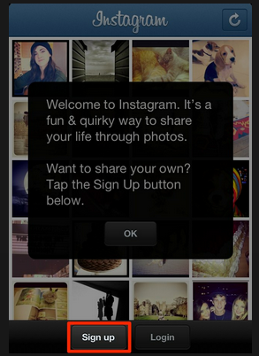 Регистрация в Instagram | Как зарегистрироваться в Инстаграм