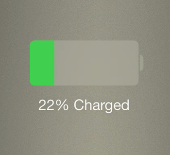 Батарея быстро садится iOS 7